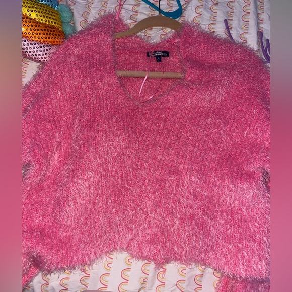 Freshman 1996 Soft Pink Sweater - Size L - Picture 1 of 2